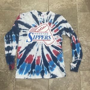 Ridin’ Dirty Houston Sippers Long Sleeve Tee‎ Size M